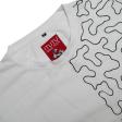 Print White T-shirt : Itutu (Slim Fit)