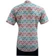Print Green Shirt : Ditto