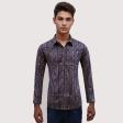 Print Maroon Shirt : Party