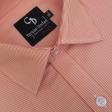 Stripes Peach Shirt : Business