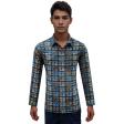 Print Green Shirt : Party