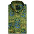 Print Dark Blue Shirt : Party