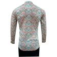 Print Cream Shirt : Party