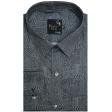 Print Dark Gray Shirt : Party