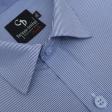 Stripes Navy Blue Shirt : Business