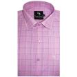 Checks Mauve Shirt : Business