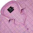 Checks Mauve Shirt : Business