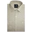 Checks Fawn Shirt : Business