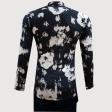 Print Black Shirt : Party