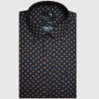 Print Black Shirt : Party
