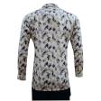 Print Purple Shirt : Party