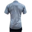 Print Blue Shirt : Party