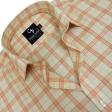 Checks Rust Shirt : Business