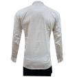 Self Design White Shirt : Business