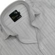 Stripes Light Gray Shirt : Business