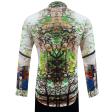 Print Green Shirt : Ditto