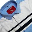Combination Light Blue T-shirt : Regular