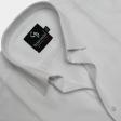 Self Design White Shirt : Business