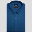 Plain Navy Blue Shirt : Business