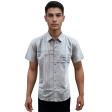 Handpainted Gray Shirt : Ditto