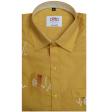 Handpainted Mustard Shirt : Ditto