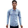 Handpainted Blue Shirt : Ditto
