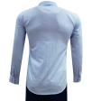 Handpainted Blue Shirt : Ditto