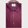 Combination Maroon Shirt : Ditto