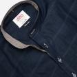 Combination Navy Blue Shirt : Ditto