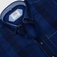 Checks Blue Shirt : Ditto