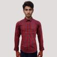 Checks Red Shirt : Ditto