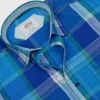 Checks Blue Shirt : Ditto