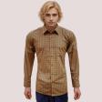 Checks Fawn Shirt : Business