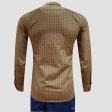 Checks Fawn Shirt : Business