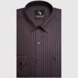 Stripes Purple Shirt : Business