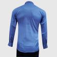 Plain Dark Blue Shirt : Business