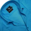 Plain Twilight Blue Shirt : Business