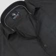 Plain Black Shirt : Business