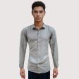 Stripes Gray Shirt : Business