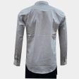 Print Gray Shirt : Slim