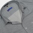 Print Gray Shirt : Slim