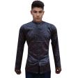 Combination Navy Blue Shirt : Party