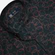Combination Navy Blue Shirt : Party