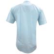 Handpainted Aqua Blue Shirt : Ditto