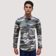Print Brown Shirt : Ditto