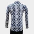 Print Navy Blue Shirt : Ditto