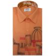 Handpainted Orange Shirt : Ditto