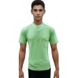 Print Light Green T-shirt : Regular