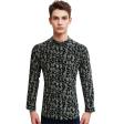 Print Black Shirt : Party