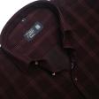 Combination Maroon Shirt : Ditto